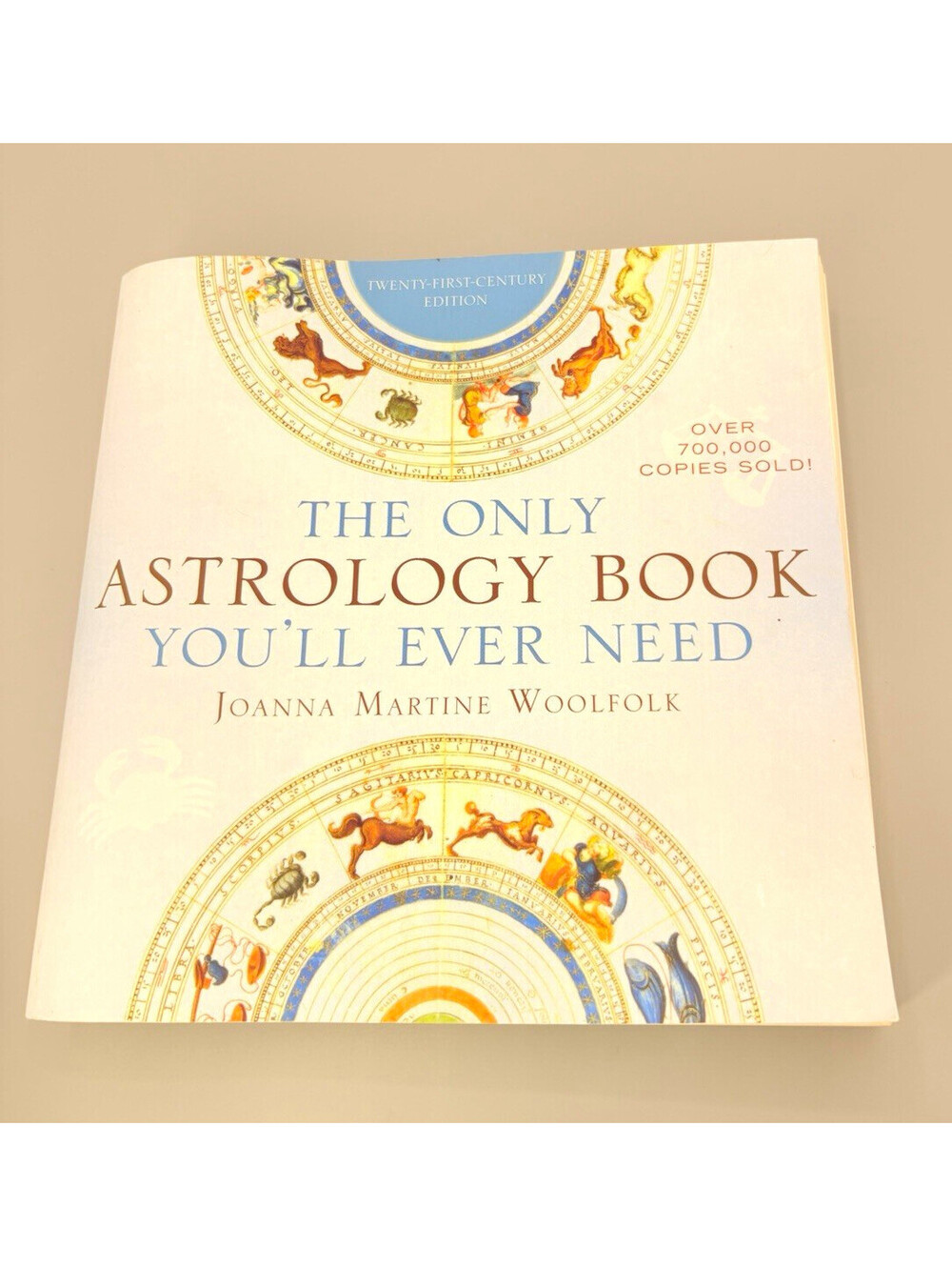 Joanna Martine Woolfolk Only Astrology Book You'll Ever Need HC 2006 Illus